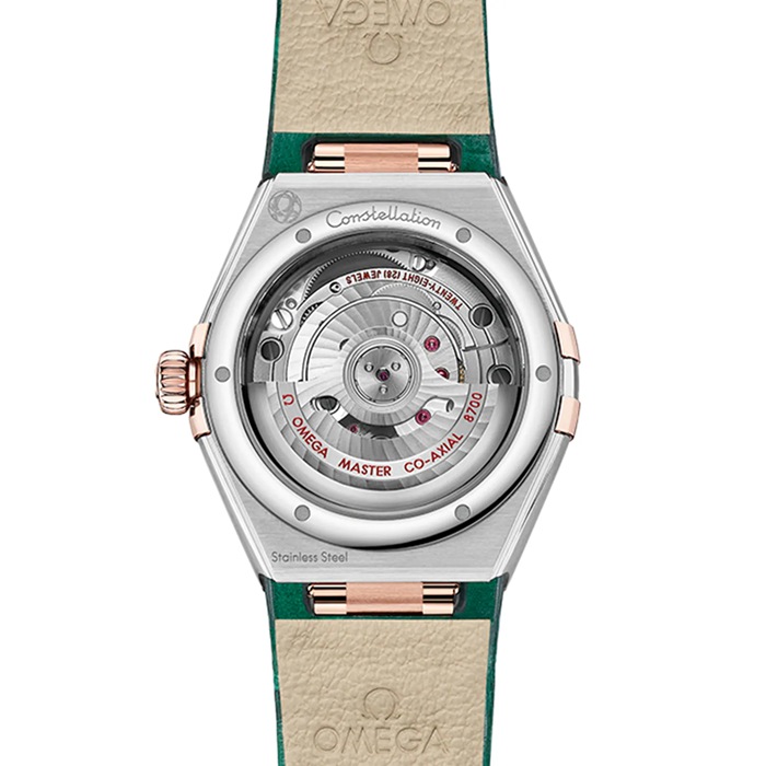 Omega Constellation Co-Axial Master Chronometer 29mm Ladies Watch Green O13123292099001 – Image 2
