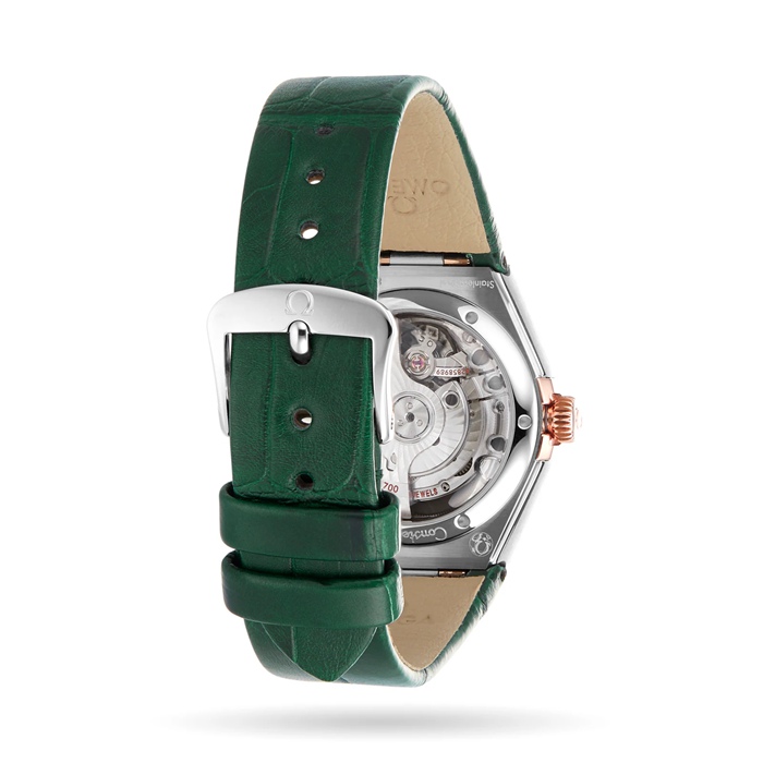 Omega Constellation Co-Axial Master Chronometer 29mm Ladies Watch Green O13128292099001 – Image 4
