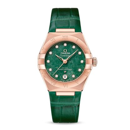 Omega Constellation Co-Axial Master Chronometer 29mm Ladies Watch Green O13153292099002