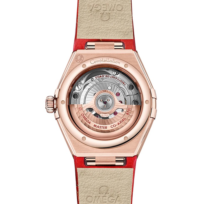 Omega Constellation Co-Axial Master Chronometer 29mm Ladies Watch Red O13153292099003 – Image 2