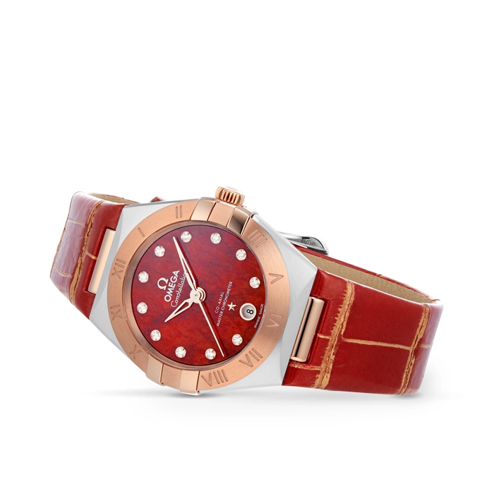 Omega Constellation Co-Axial Master Chronometer 29mm Ladies Watch Rouge O13123292099002 – Image 3