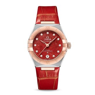 Omega Constellation Co-Axial Master Chronometer 29mm Ladies Watch Rouge O13123292099002