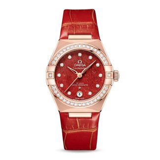 Omega Constellation Co-Axial Master Chronometer 29mm Ladies Watch Rouge O13158292099005