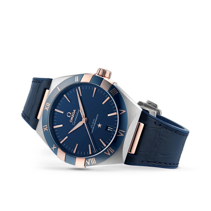 Omega Constellation Co-Axial Master Chronometer 41mm Montre Homme Bleu O13123412103001 – Image 3