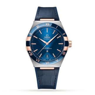 Omega Constellation Co-Axial Master Chronometer 41mm Montre Homme Bleu O13123412103001
