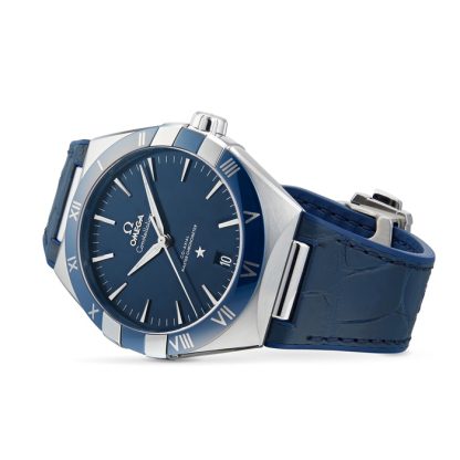 Omega Constellation Co-Axial Master Chronometer 41mm Montre Homme Bleu O13133412103001 – Image 3