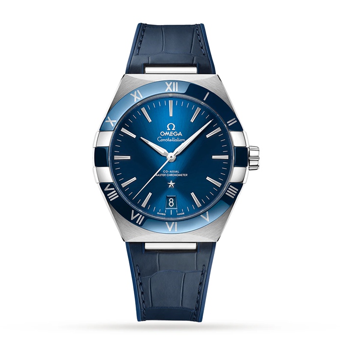Omega Constellation Co-Axial Master Chronometer 41mm Montre Homme Bleu O13133412103001