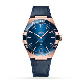 Omega Constellation Co-Axial Master Chronometer 41mm Montre Homme Or Rose O13163412103001