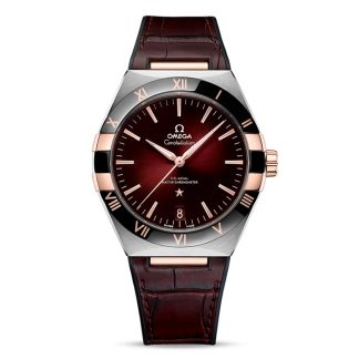 Omega Constellation Co-Axial Master Chronometer 41mm Montre Homme Rouge O13123412111001