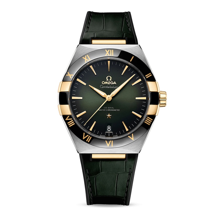 Omega Constellation Co-Axial Master Chronometer 41mm Montre Homme Vert O13123412110001