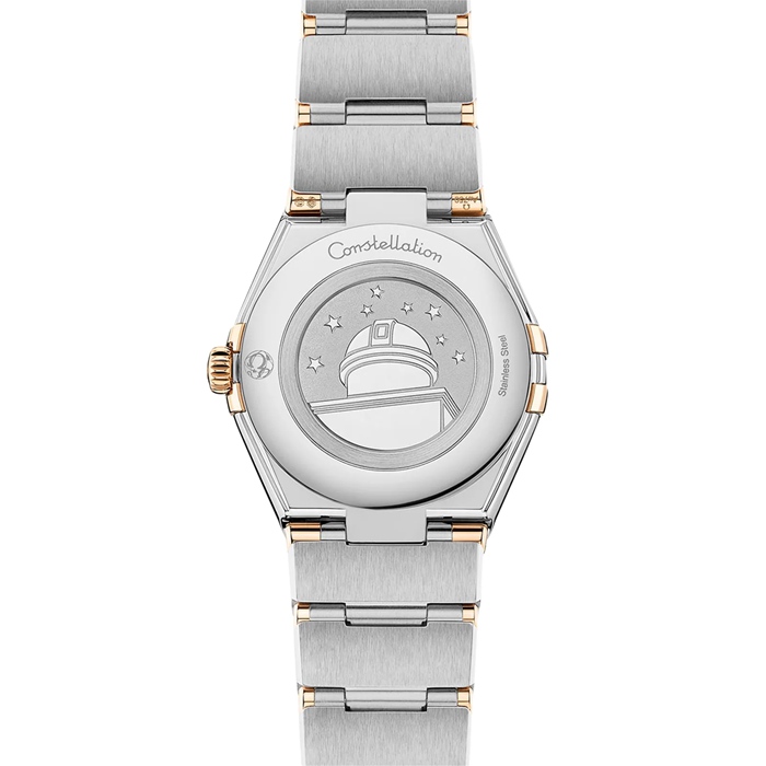Omega Constellation Moonshine Gold 28mm Ladies Watch Green O13125286060001 – Image 4