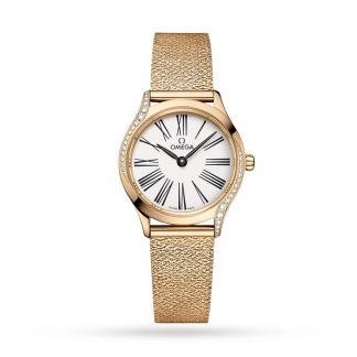 Omega De Ville Mini Trésor Quartz 26mm Moonshine™ Gold O42855266004001