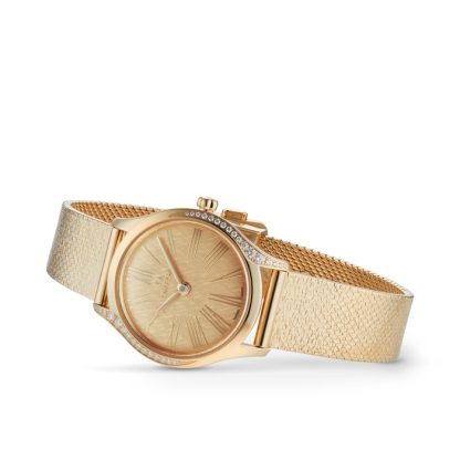 Omega De Ville Mini Trésor Quartz 26mm Moonshine™ Gold O42855266099001 – Image 3