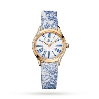 Omega De Ville Mini Trésor Quartz 26mm Moonshine™ Gold O42857266004001