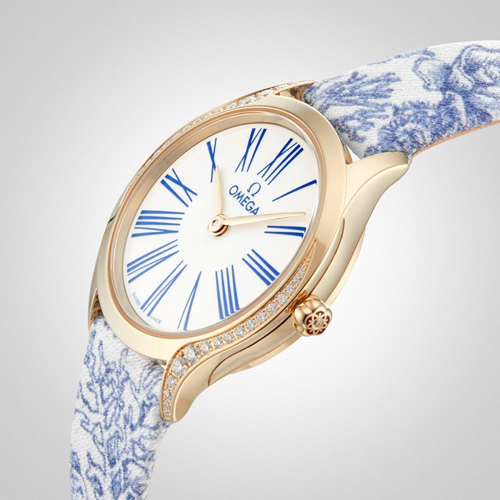 Omega De Ville Mini Trésor Quartz 26mm Moonshine™ Gold O42857266004001 – Image 5