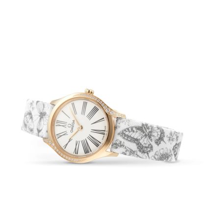 Omega De Ville Mini Trésor Quartz 26mm Moonshine™ Gold O42857266004002 – Image 3
