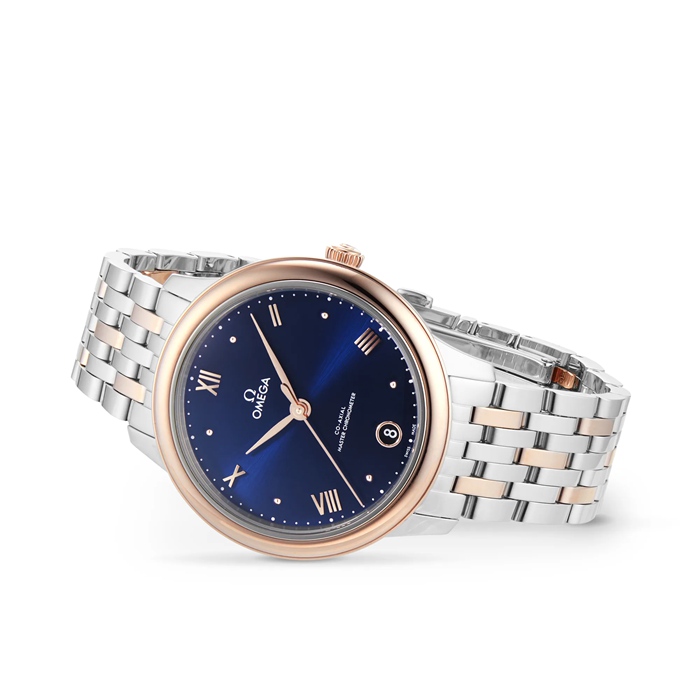 Omega De Ville Prestige 34mm Ladies Watch Blue O43420342003001 – Image 3