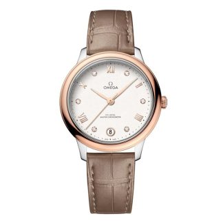 Omega De Ville Prestige 34mm Ladies Watch Silver O43423342052001
