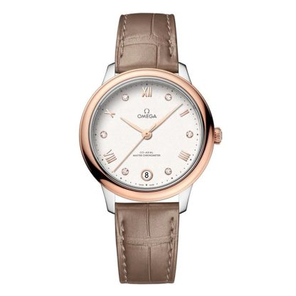 Omega De Ville Prestige 34mm Ladies Watch Silver O43423342052001