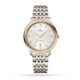 Omega De Ville Prestige Co-Axial Chronometer 40mm Montre Homme Argent O43420402052001