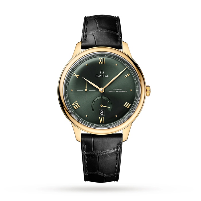 Omega De Ville Prestige Co-Axial Chronometer Power Reserve 41mm Mens Watch Green O43453412110001