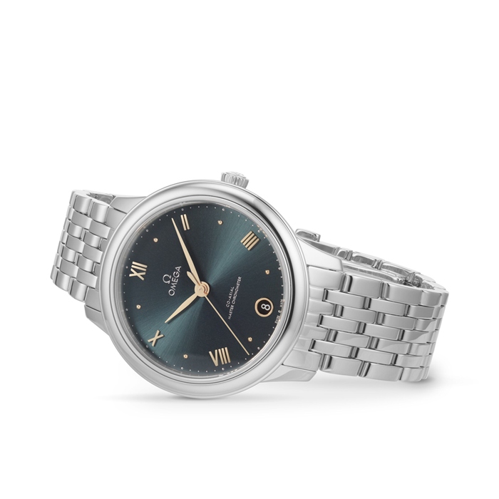 Omega De Ville Prestige Co-Axial Master Chronometer 34mm Ladies Watch Blue O43410342010001 – Image 3