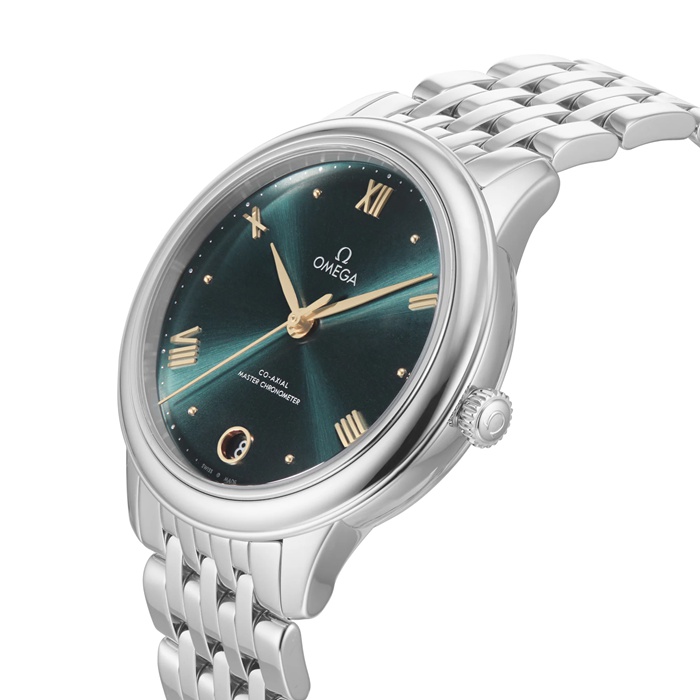 Omega De Ville Prestige Co-Axial Master Chronometer 34mm Ladies Watch Blue O43410342010001 – Image 5