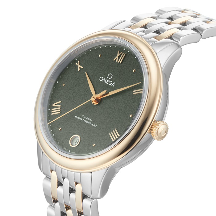 Omega De Ville Prestige Co-Axial Master Chronometer 34mm Ladies Watch Green O43420342010001 – Image 4