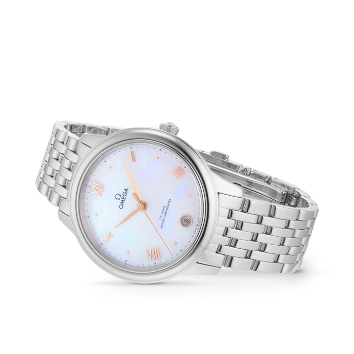 Omega De Ville Prestige Co-Axial Master Chronometer 34mm Ladies Watch Mother Of Pearl O43410342005001 – Image 3