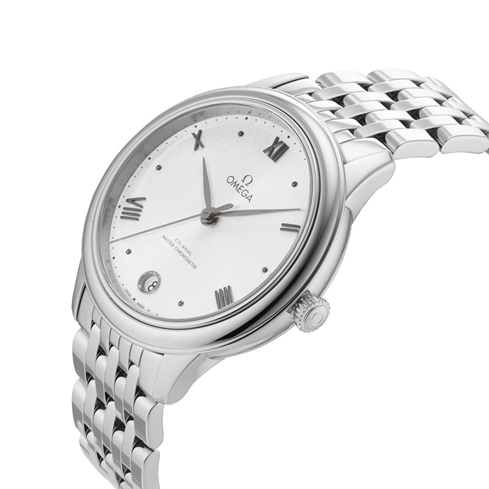 Omega De Ville Prestige Co-Axial Master Chronometer 34mm Ladies Watch Silver O43410342002001 – Image 5