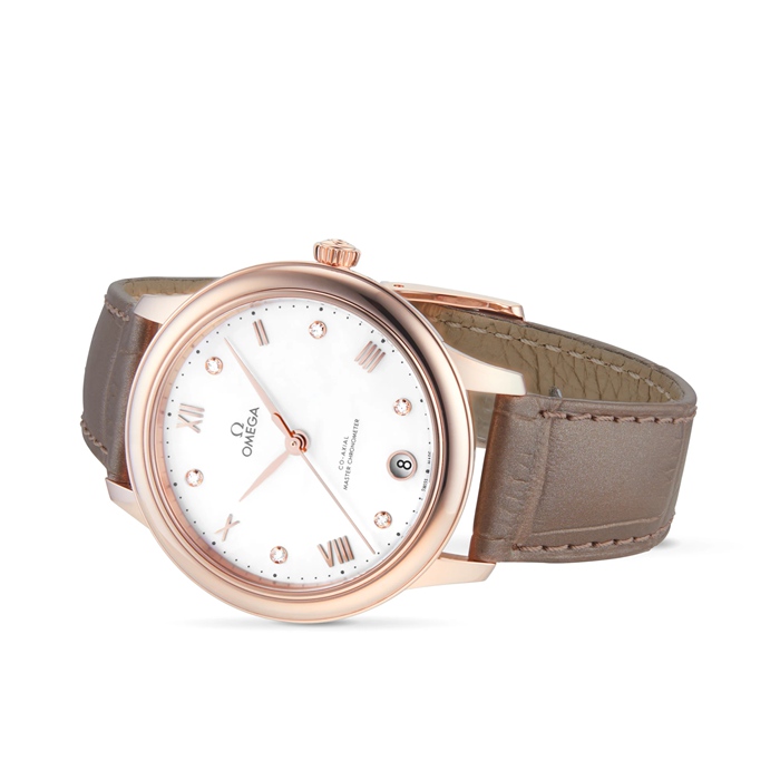 Omega De Ville Prestige Co-Axial Master Chronometer 34mm Ladies Watch White O43453342055001 – Image 2