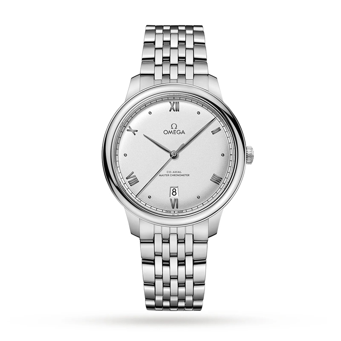 Omega De Ville Prestige Co-Axial Master Chronometer 40mm Montre Homme Argent O43410402002001