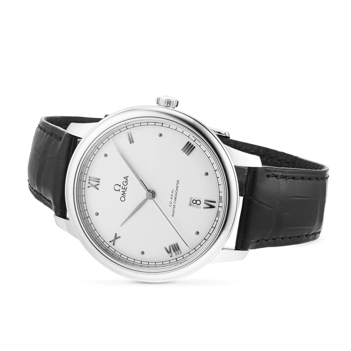 Omega De Ville Prestige Co-Axial Master Chronometer 40mm Montre Homme Argent O43413402002001 – Image 2