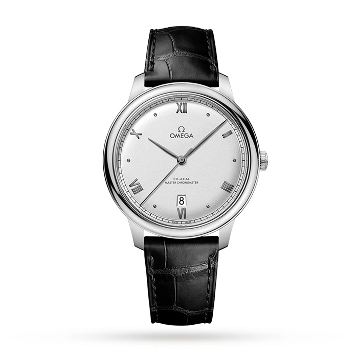 Omega De Ville Prestige Co-Axial Master Chronometer 40mm Montre Homme Argent O43413402002001