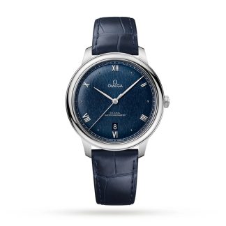 Omega De Ville Prestige Co-Axial Master Chronometer 40mm Montre Homme Bleu O43413402003001