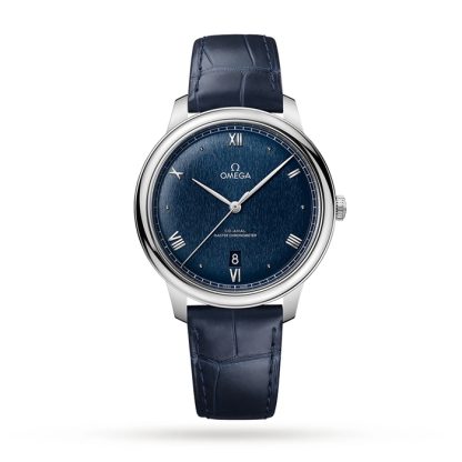 Omega De Ville Prestige Co-Axial Master Chronometer 40mm Montre Homme Bleu O43413402003001