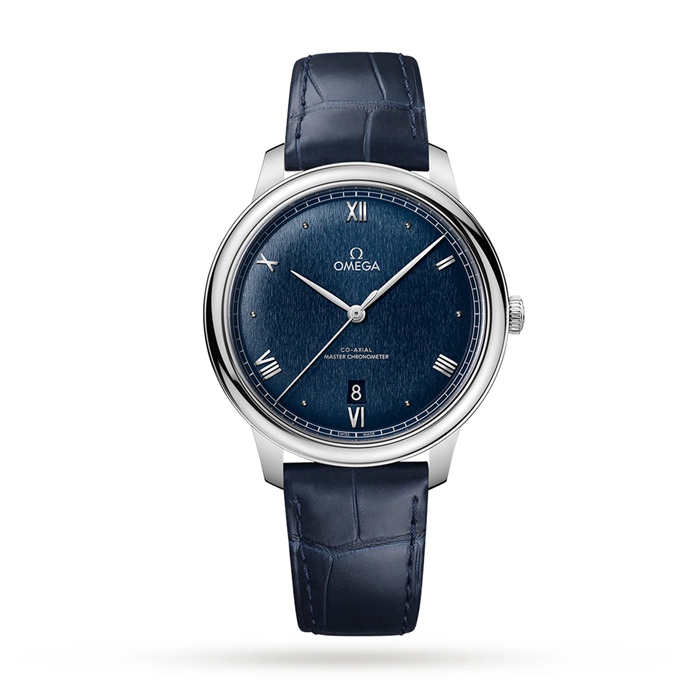 Omega De Ville Prestige Co-Axial Master Chronometer 40mm Montre Homme Bleu O43413402003001