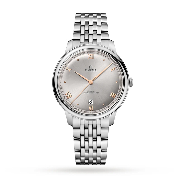 Omega De Ville Prestige Co-Axial Master Chronometer 40mm Montre Homme Gris O43410402006001