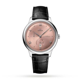 Omega De Ville Prestige Co-Axial Master Chronometer Power Reserve 41mm Montre Homme Rose O43413412110001