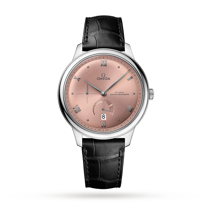 Omega De Ville Prestige Co-Axial Master Chronometer Power Reserve 41mm Montre Homme Rose O43413412110001