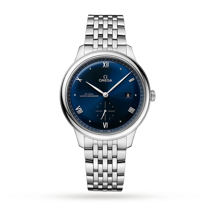 Omega De Ville Prestige Co-Axial Master Chronometer Small Seconds 41mm Montre Homme Bleu O43410412003001