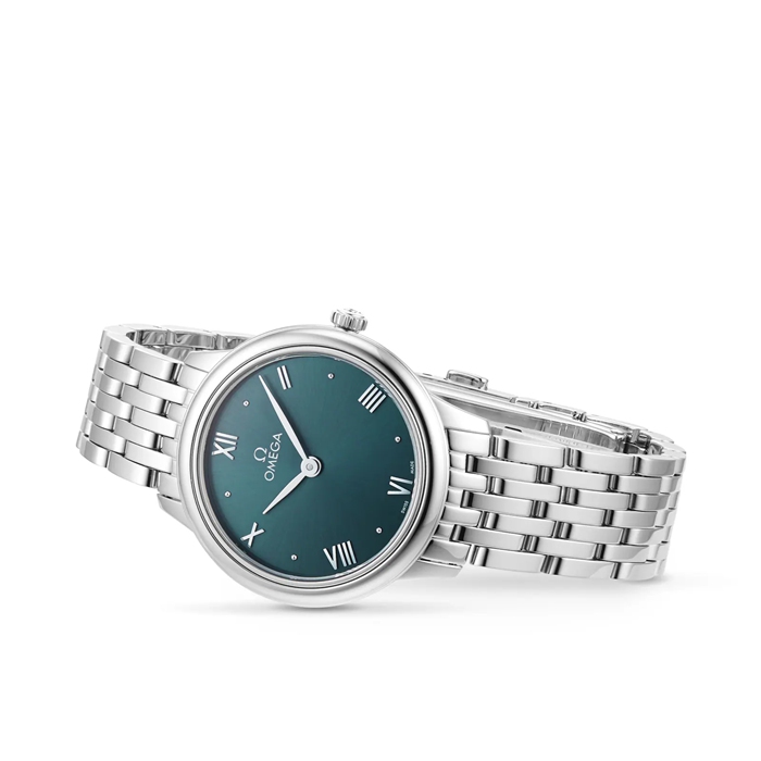 Omega De Ville Prestige Quartz 27.5mm Ladies Watch Green O43410286010001 – Image 3