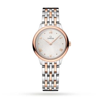 Omega De Ville Prestige Quartz 27.5mm Ladies Watch Silver O43420286002001