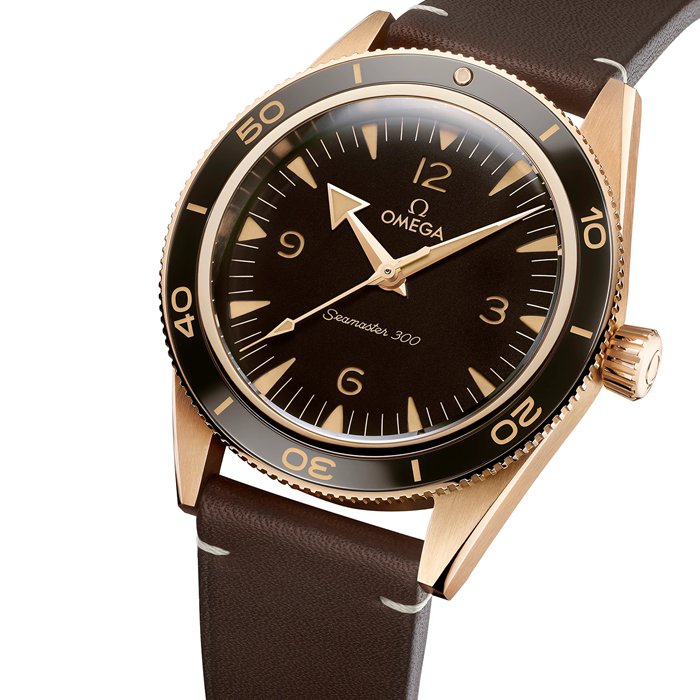 Omega Seamaster 300 Co-Axial Master Chronometer 41mm Bronze Gold O23492412110001 – Image 2