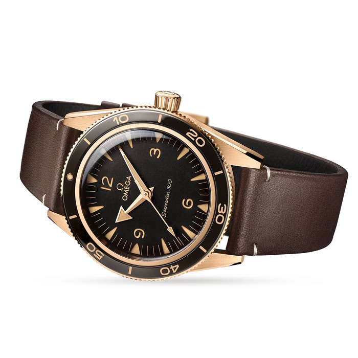 Omega Seamaster 300 Co-Axial Master Chronometer 41mm Bronze Gold O23492412110001 – Image 3