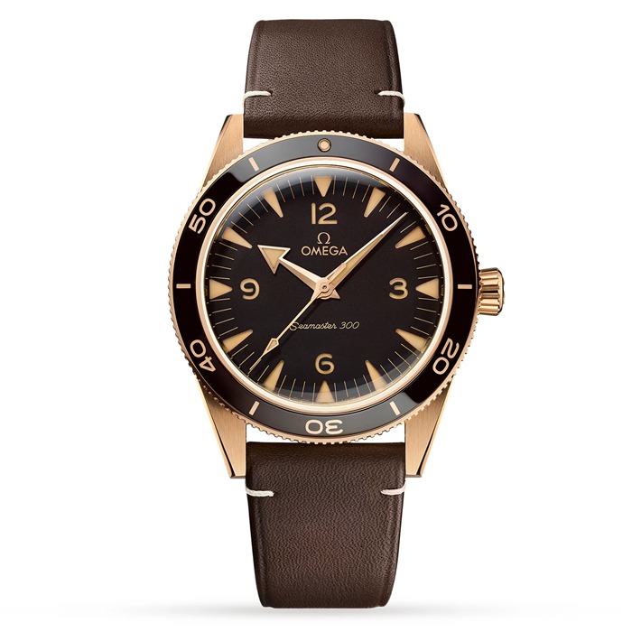 Omega Seamaster 300 Co-Axial Master Chronometer 41mm Bronze Gold O23492412110001