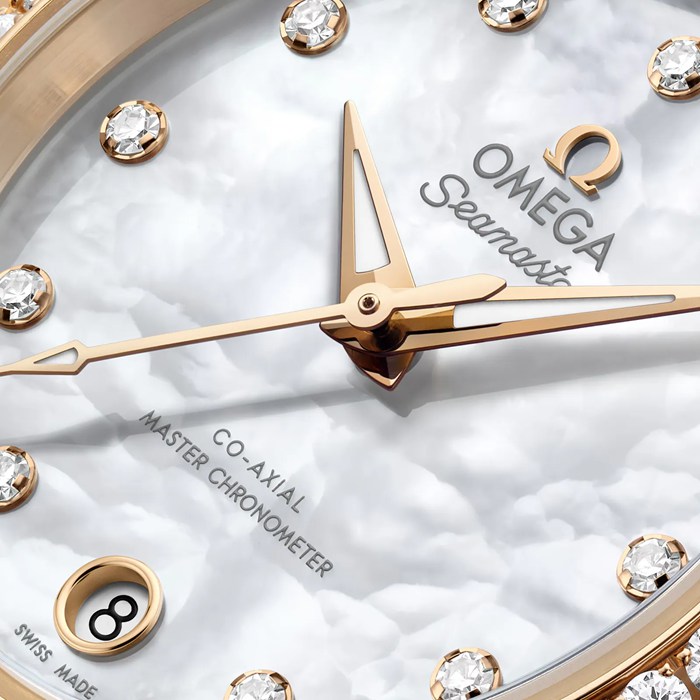 Omega Seamaster Aqua Terra 150M 30mm Ladies Watch White O22055302055001 – Image 3