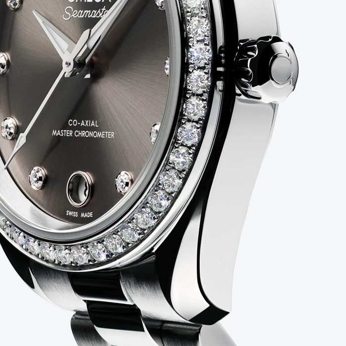 Omega Seamaster Aqua Terra 150M 30mm Montre Femme Gris O22015302056001 – Image 4