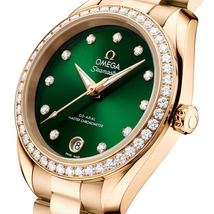 Omega Seamaster Aqua Terra 150M 30mm Montre Femme Vert O22055302060001 – Image 3