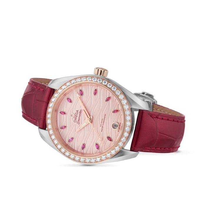 Omega Seamaster Aqua Terra 150M Co-Axial Master Chronometer 34mm Ladies Watch O22028342060001 – Image 3